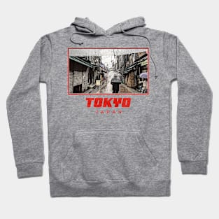 Tokyo Streets with English text Hoodie